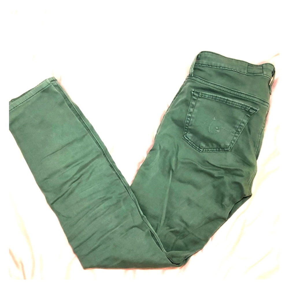 AG Stevie ankle slim straight (velveteen)